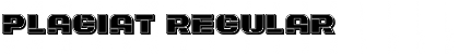 Download Plagiat Regular Font Title Preview
