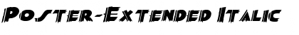 Download Poster-Extended Italic Font Title Preview