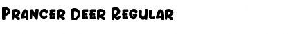 Download Prancer Deer Regular Font Title Preview
