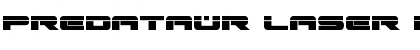 Download Predataur Laser Regular Font Title Preview