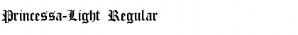 Download Princessa-Light Regular Font Title Preview