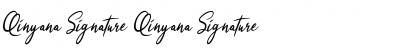 Download Qinyana Signature Qinyana Signature Font