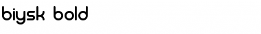 Download Biysk Bold Font Title Preview