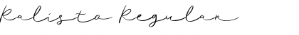 Download Ralisto Regular Font Title Preview
