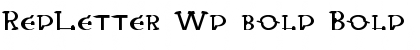 Download RedLetter Wd bold Bold Font Title Preview