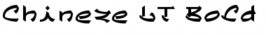 Download Chineze LT Bold Font Title Preview