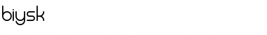 Download Biysk Regular Font Title Preview
