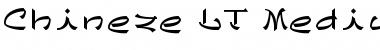 Download Chineze LT Medium Font Title Preview