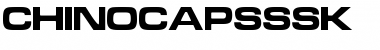 Download ChinoCapsSSK Regular Font Title Preview