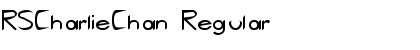 Download RSCharlieChan Regular Font Title Preview