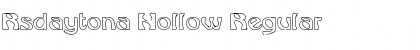 Download Rsdaytona Hollow Regular Font Title Preview