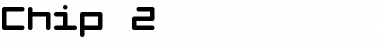 Download Chip 2 Font Title Preview