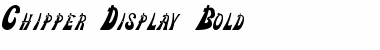 Download Chipper Display Bold Bold Font Title Preview