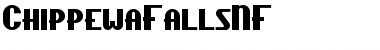 Download ChippewaFallsNF Regular Font Title Preview