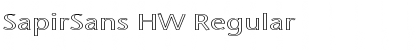 Download SapirSans HW Regular Font Title Preview