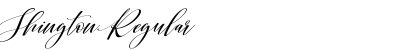 Download Shington Regular Font Title Preview
