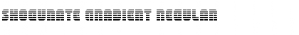 Download Shogunate Gradient Regular Font Title Preview