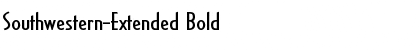 Download Southwestern-Extended Bold Font