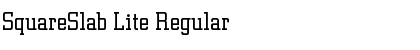 Download SquareSlab Lite Regular Font