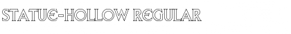 Download Statue-Hollow Regular Font