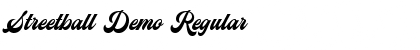 Download Streetball Demo Regular Font