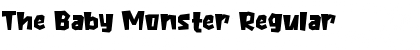 Download The Baby Monster Regular Font