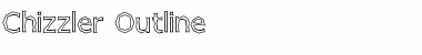 Download Chizzler Outline Regular Font Title Preview