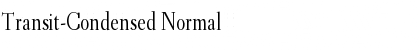 Download Transit-Condensed Normal Font