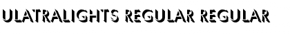 Download UlatraLights Regular Regular Font