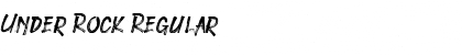 Download Under Rock Regular Font Title Preview