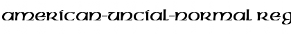 Download American-Uncial-Normal Regular Font Title Preview