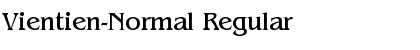 Download Vientien-Normal Regular Font Title Preview