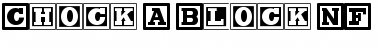 Download Chock A Block NF Regular Font Title Preview