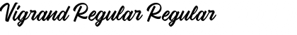Download Vigrand Regular Regular Font Title Preview
