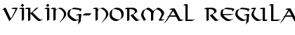 Download Viking-Normal Regular Font Title Preview