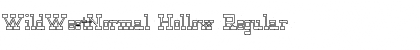 Download WildWest-Normal Hollow Regular Font Title Preview