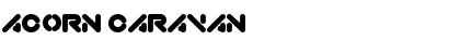 Download Acorn Caravan Regular Font Title Preview
