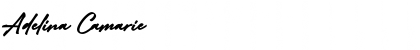 Download Adelina Camarie Regular Font Title Preview