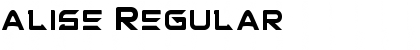 Download alise Regular Font Title Preview