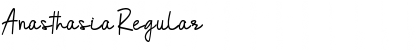 Download Anasthasia Regular Font Title Preview