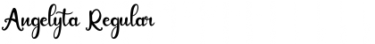 Download Angelyta Regular Font Title Preview