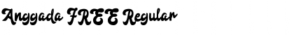 Download Anggada FREE Regular Font Title Preview