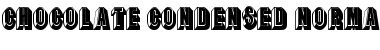 Download ChocolateCondensed Normal Font Title Preview