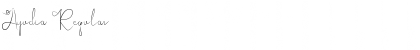 Download Ayudia Regular Font Title Preview