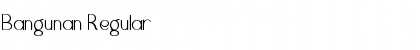Download Bangunan Regular Font Title Preview