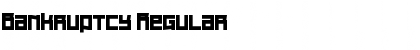 Download Bankruptcy Regular Font Title Preview