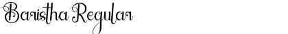 Download Baristha Regular Font Title Preview