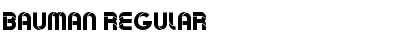 Download Bauman Regular Font Title Preview