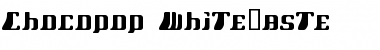 Download Chocopop Whi&#56692as Font Title Preview