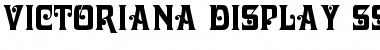 Download Victoriana Display SSi Regular Font Title Preview